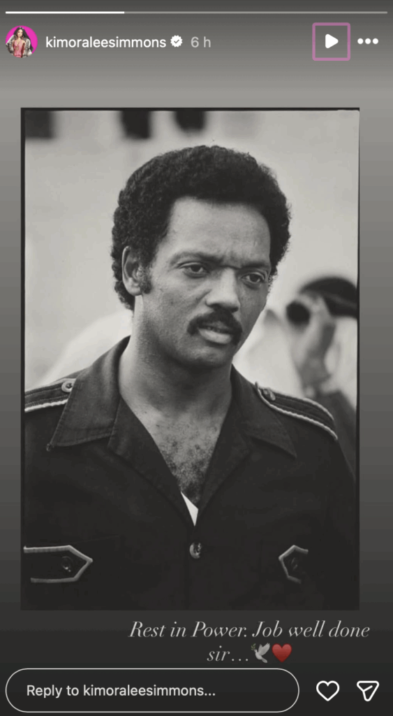 Celebs Pay Tribute to The Rev. Jesse Jackson